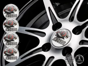 Wheel Decals Limited Tuning Racing Dome Logo
